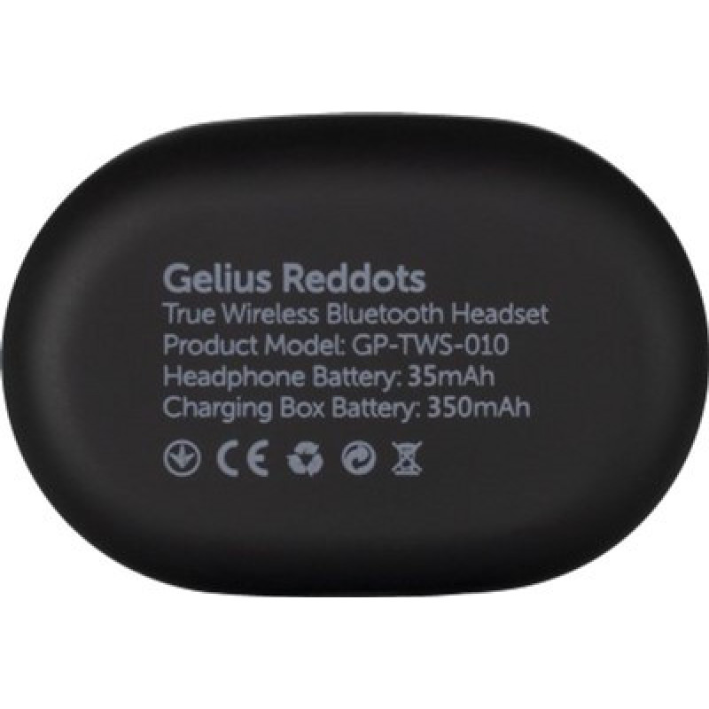 TWS Gelius Pro Reddots Black GP-TWS010 (82297) UA