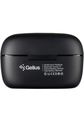 TWS Gelius Pro GP-TWS025 MaxBuds 5.0 Black UA