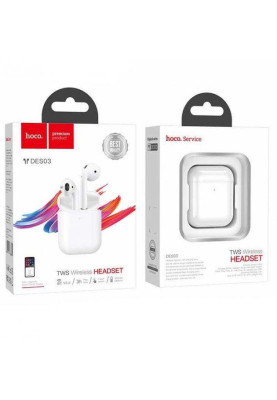 TWS Hoco DES03 Plus 5.0 white