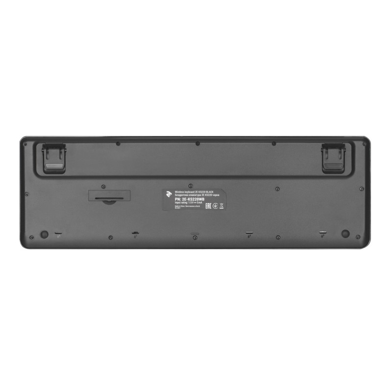 Bluetooth Клавіатура KS220 black 2E (2E-KS220WB)