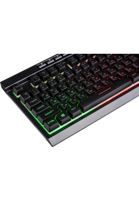 Клавіатура мембранна 2E GAMING KG300 LED USB Black (2E-KG300UB)