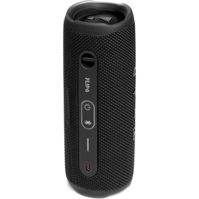 Bluetooth Колонка JBL Flip 6 Black (JBLFLIP6BLKEU) UA