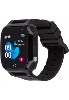Smart Watch AmiGo GO008 MILKY GPS Wi-Fi Black UA UCRF