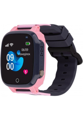 Smart Watch AmiGo GO008 MILKY GPS Wi-Fi Pink UA UCRF