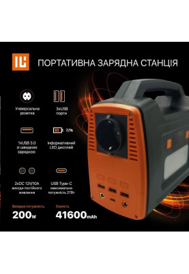 Зарядна станція 200W iL-G200 Global version