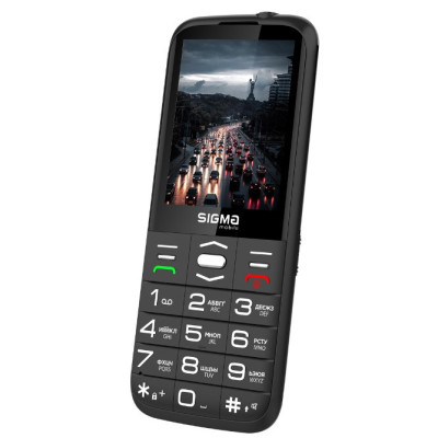 Телефон Sigma Comfort 50 Grace CF212 Black UA UCRF