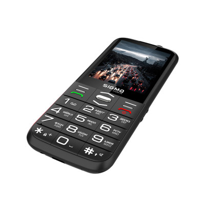 Телефон Sigma Comfort 50 Grace CF212 Black UA UCRF