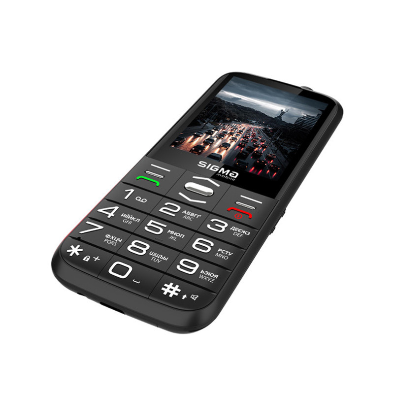 Телефон Sigma Comfort 50 Grace CF212 Black UA UCRF