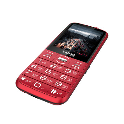 Телефон Sigma Comfort 50 Grace CF212 Red UA UCRF