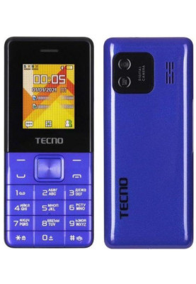 Телефон Tecno T301 2022 Blue UA UCRF