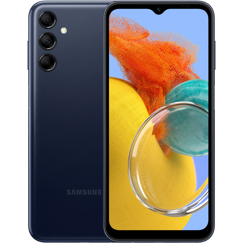 Смартфон Samsung Galaxy M14 5G 4/64GB Dark Blue (SM-M146BDBUSEK) UA UCRF