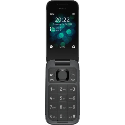 Телефон Nokia 2660 Flip TA-1469 DS Black UA UCRF