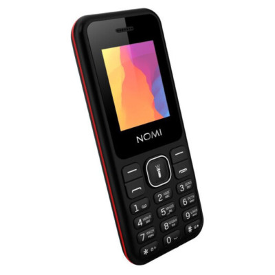 Телефон Nomi i1880 Black-Red UA UCRF Телефон Nomi i1880 Black-Red UA UCRF