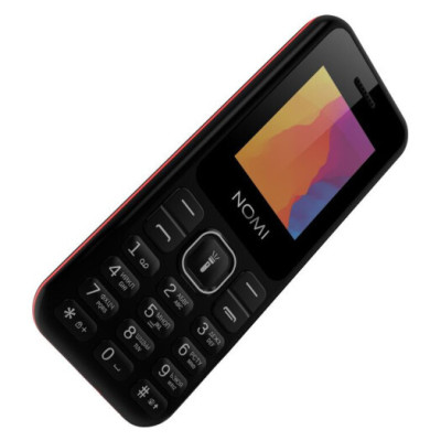 Телефон Nomi i1880 Black-Red UA UCRF Телефон Nomi i1880 Black-Red UA UCRF