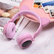 Bluetooth Stereo Hoco W27 Cat Ear pink