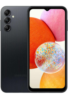 Смартфон Samsung Galaxy A14 4/128GB Black (SM-A145FZKVSEK) UA UCRF