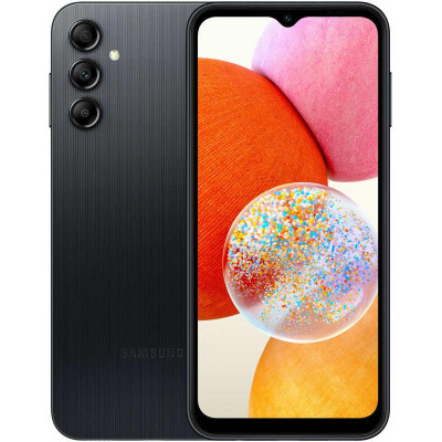 Смартфон Samsung Galaxy A14 4/64GB Black (SM-A145FZKUSEK) UA UCRF