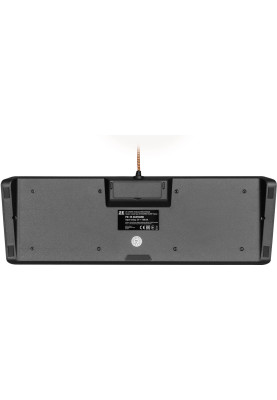 Клавіатура мембранна 2E GAMING KG355 87key, USB-A, EN/UA/RU, LED, чорний (2E-KG355UBK)