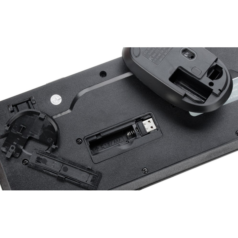 Bluetooth Клавіатура XO KB-02 + миша black