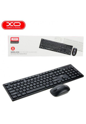 Bluetooth Клавіатура XO KB-02 + миша black