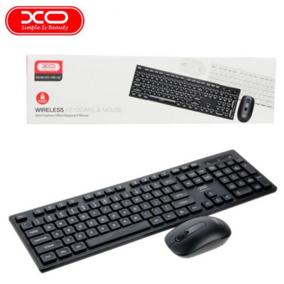 Bluetooth Клавіатура XO KB-02 + миша black