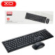Bluetooth Клавіатура XO KB-02 + миша black