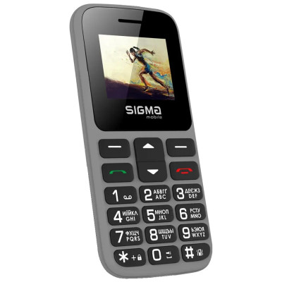 Телефон Sigma Comfort 50 CF113 HIT2020 Grey UA UCRF