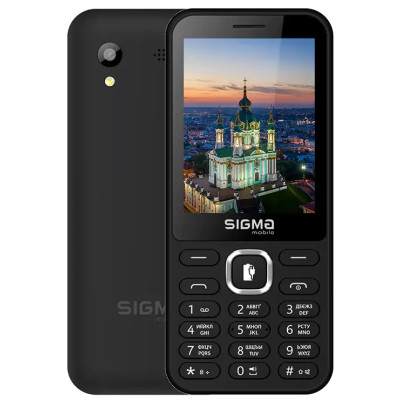 Телефон Sigma X-Style 31 Power Type-C Black UA UCRF