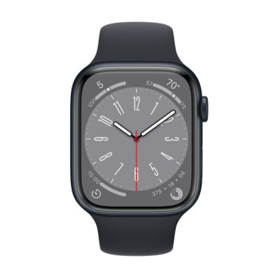 Apple Watch Series 8 41mm GPS Midnight Aluminium Case Midnight Sp/B MNU83LL/A A2771 (MNU83)