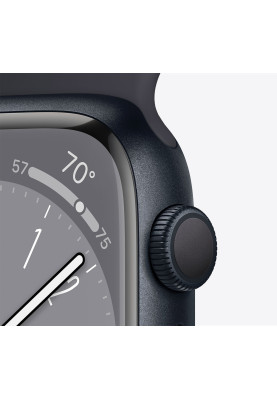 Apple Watch Series 8 41mm GPS Midnight Aluminium Case Midnight Sp/B MNU83LL/A A2771 (MNU83)