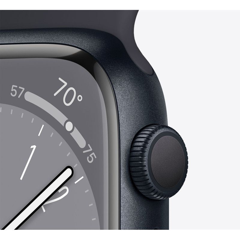 Apple Watch Series 8 41mm GPS Midnight Aluminium Case Midnight Sp/B MNU83LL/A A2771 (MNU83)