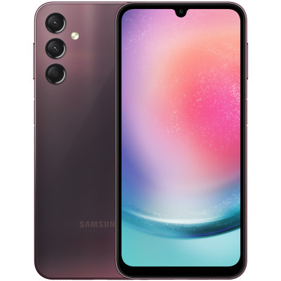 Смартфон Samsung Galaxy A24 6/128GB Dark Red (SM-A245FDRVSEK) UA UCRF