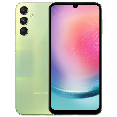 Смартфон Samsung Galaxy A24 6/128GB Light Green (SM-A245FLGVSEK) UA UCRF