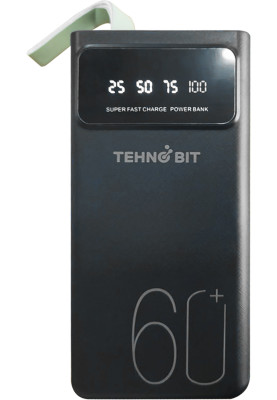 Power Bank Tehno Bit TB-701-60 60000mAh 2.4A 2USB LED (ліхтар)