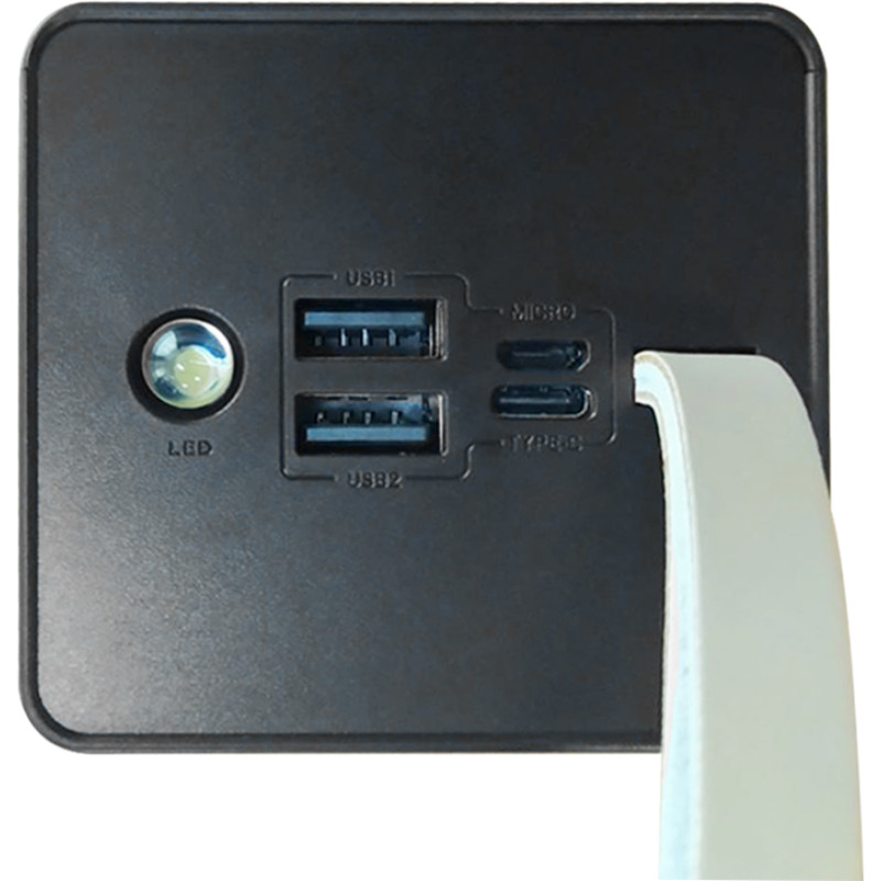 Power Bank Tehno Bit TB-701-60 60000mAh 2.4A 2USB LED (ліхтар)