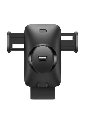 Холдер Baseus Qi 15W CGZX000001 Wisdom Auto Alignment Gravity + БЗП black