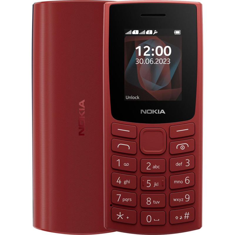 Телефон Nokia 105 TA-1557 DS Terracotta Red UA UCRF