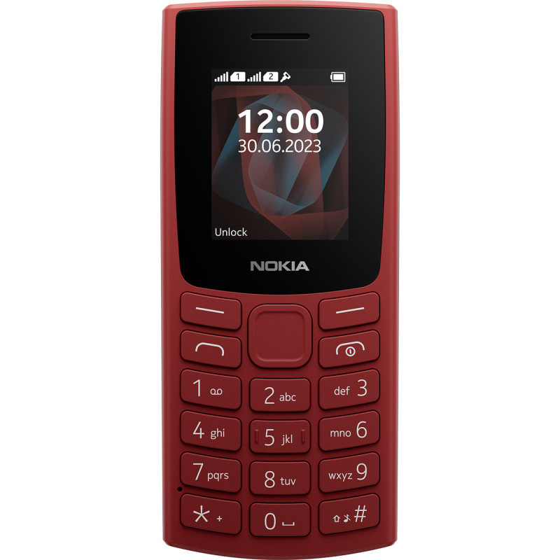Телефон Nokia 105 TA-1557 DS Terracotta Red UA UCRF