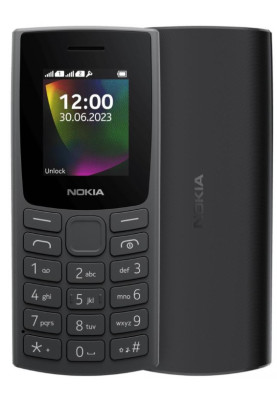 Телефон Nokia 106 TA-1564 DS Charcoal UA UCRF