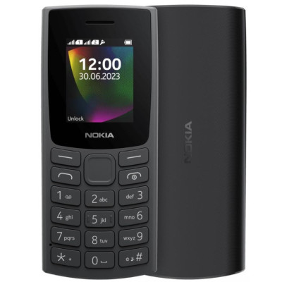 Телефон Nokia 106 TA-1564 DS Charcoal UA UCRF