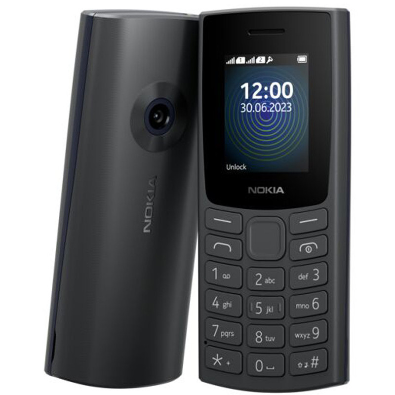 Телефон Nokia 110 TA-1567 DS Charcoal UA UCRF