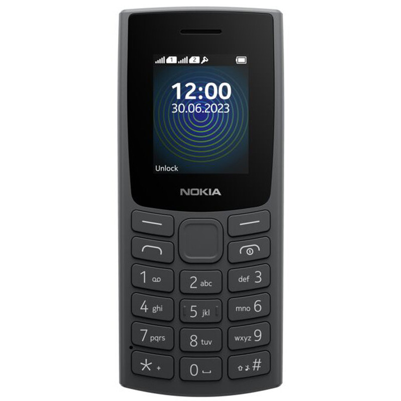 Телефон Nokia 110 TA-1567 DS Charcoal UA UCRF