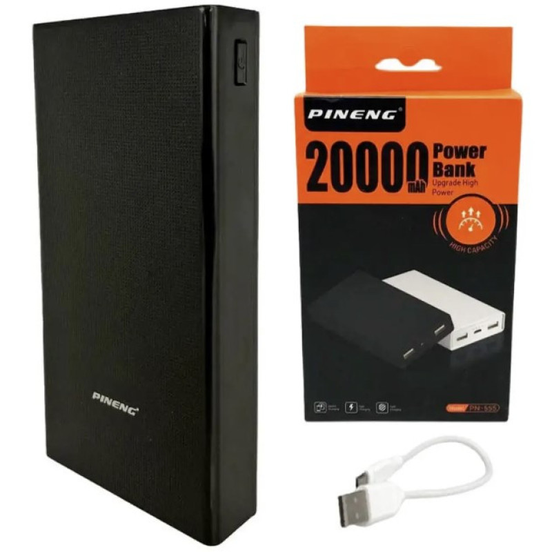 Power Bank Pineng PN-555 20000mAh 2.1A 2usb