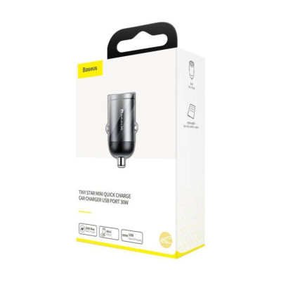 АЗП блочок Tiny Star Mini PPS/QC/30W (VCHX-A0G) gray Baseus