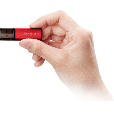 USB Flash 128GB 3.2 Apacer AH25B red