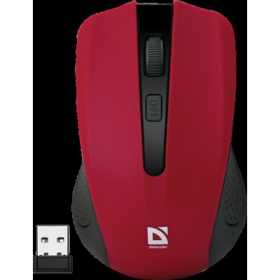 Bluetooth миша DEFENDER Accura MM-935 (52937) red UA Bluetooth миша DEFENDER Accura MM-935 (52937) red UA