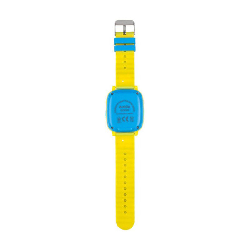 Smart Watch AmiGo GO001 iP67 Blue/yellow UA UCRF