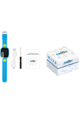 Smart Watch AmiGo GO001 iP67 Blue/yellow UA UCRF