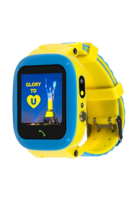 Smart Watch AmiGo GO004 Splashproof Camera+Led Blue/yellow UA UCRF
