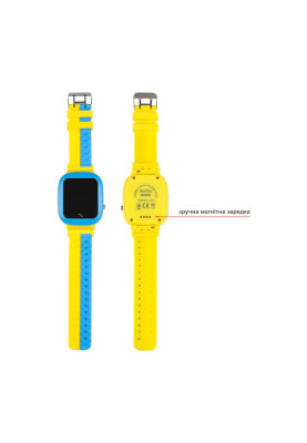 Smart Watch AmiGo GO004 Splashproof Camera+Led Blue/yellow UA UCRF